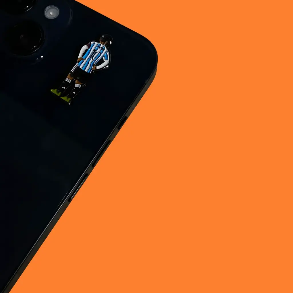 Messi metal sticker