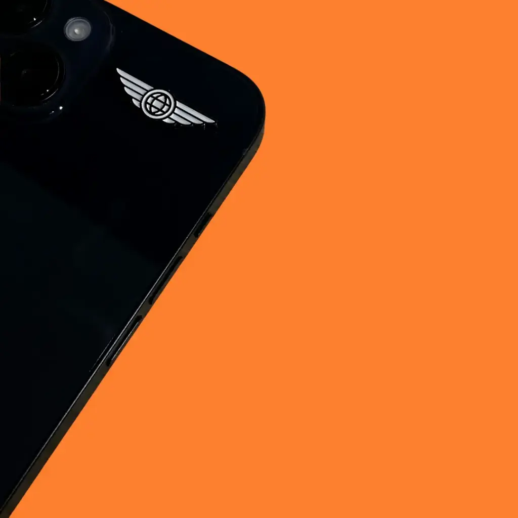 Pilot Metal Sticker