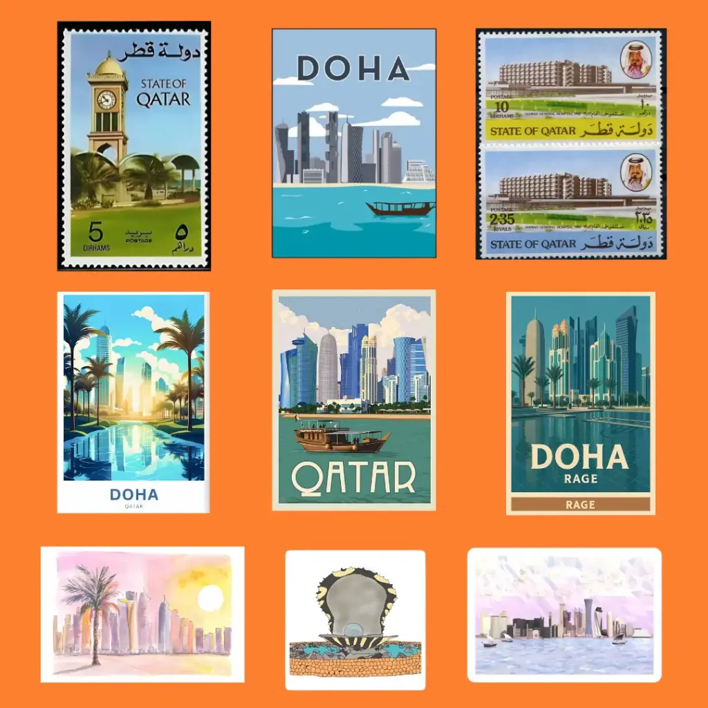 Qatar Sticker Collection