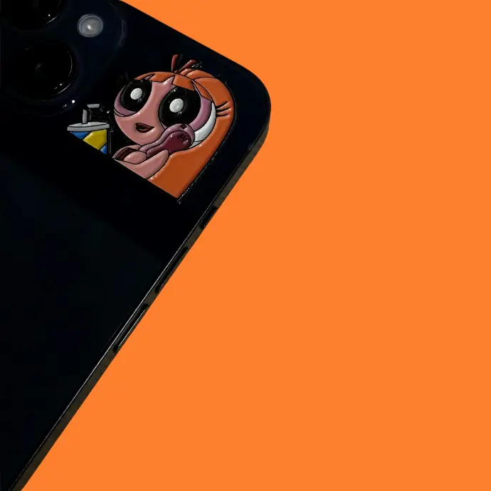 Powerpuff Girls Metal Sticker